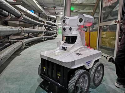 5G智能電力巡檢機器人在浙江 科技戰疫守護萬家燈火